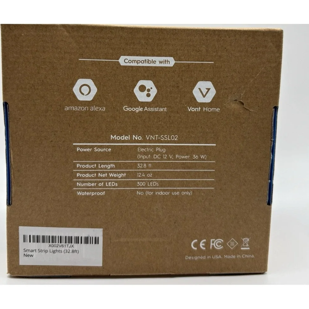 New VONT Smart‎ Strip Light 32.8 ft VNT-SSL02